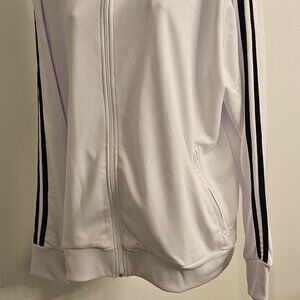 Balera Stripe Sleeve Track Jacket White Size XXLA NWT